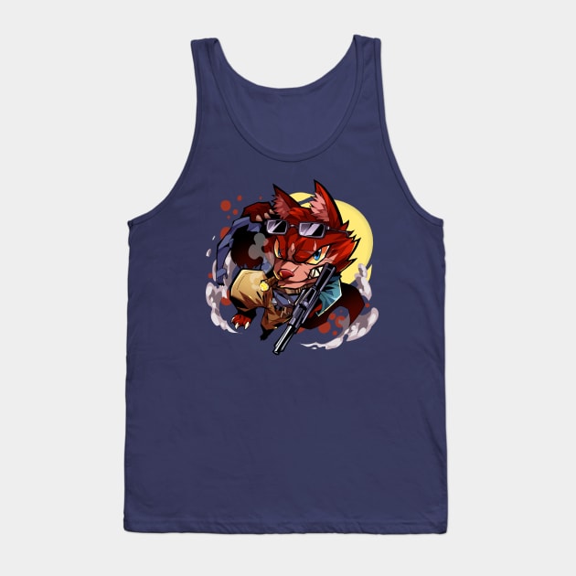 Canine Hunter Tank Top by Ashmish